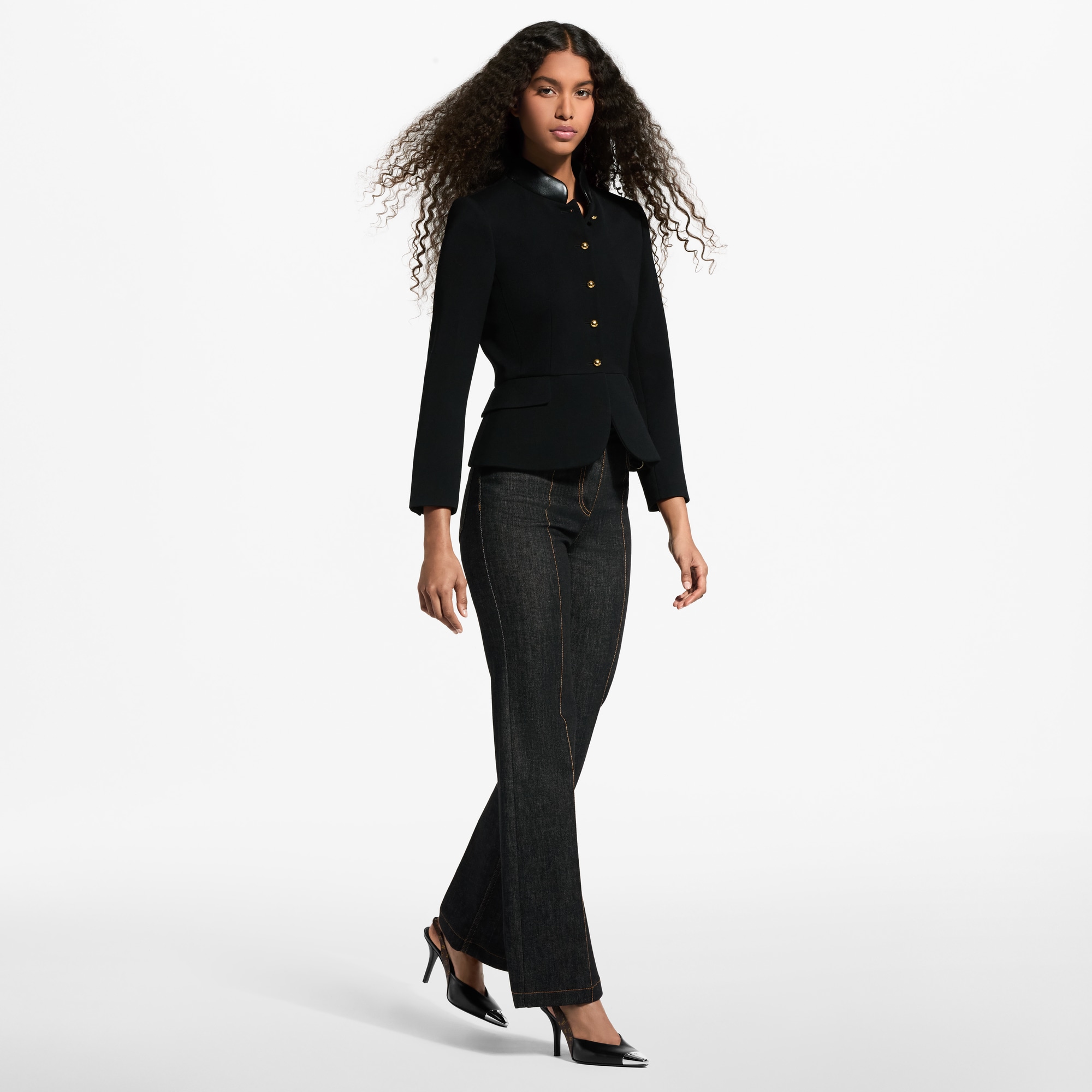 Urban Twist Slingbacks - Luxury Black | LOUIS VUITTON